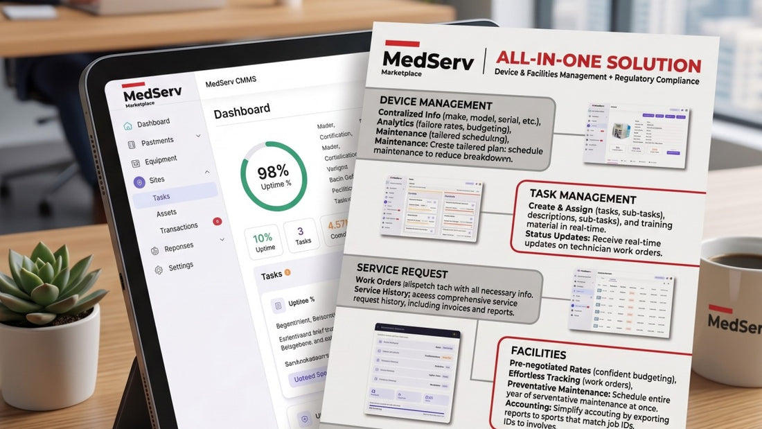 MedServ Monday | Ditch the Spreadsheet: How a CMMS Empowers Clinics and Technicians