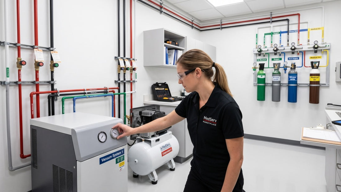 MedServ Monday | The Heart and Lungs of Your Clinic: Vacuums & Compressors