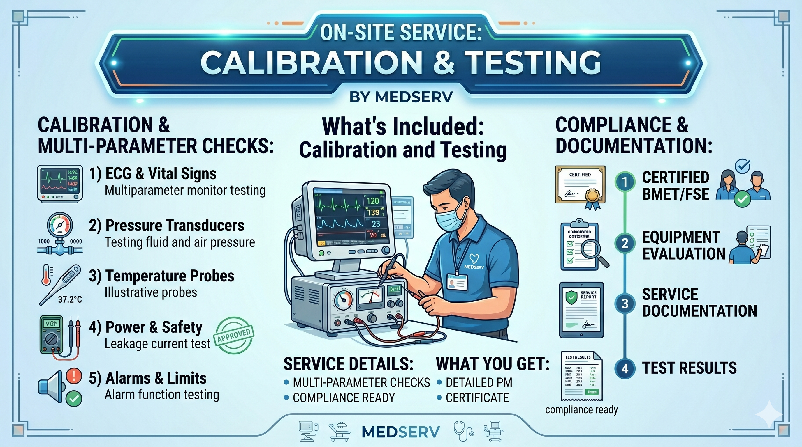 On-Site Preventive Maintenance Service (Minimum Charge) – biomed-repair