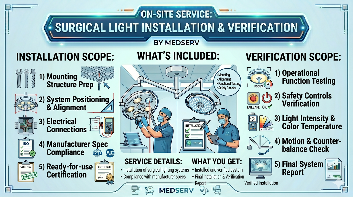 Surgical Light Installation
