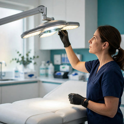 Single-Ceiling Exam Light Installation